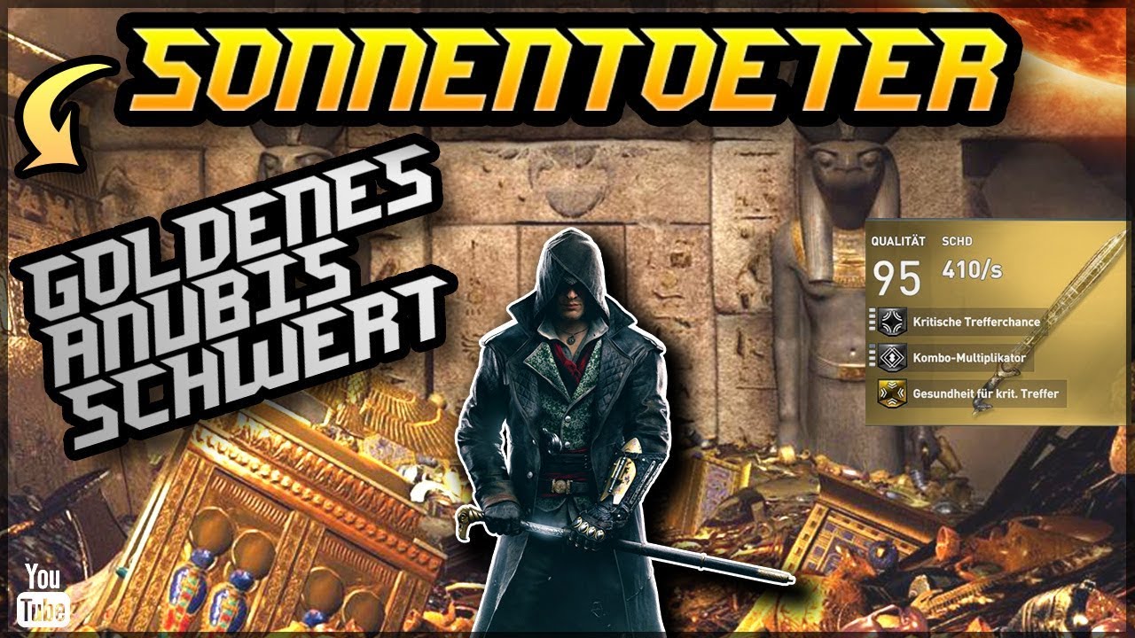 SONNENTOETER - Anubis Schwert - Neue beste Waffe in Assassin's Creed Origins - Community Event