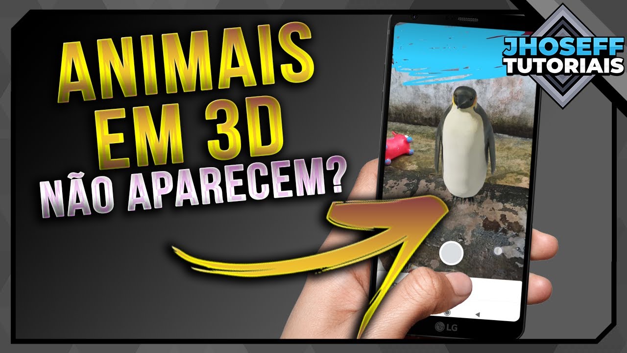 ANIMAIS 3D do GOOGLE não aparece (RESOLVA AGORA) 