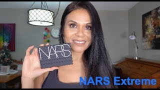 NEW NARS EXTREME EFFECT PALETTE first impression & live swatches