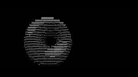Rotating Donut in python