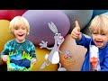 Giant Easter Egg Hunt with Toys!