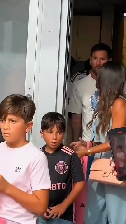 Leonel Messi with his Family in Intermiami❤️ #sort