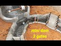 mini dam construction/cement construction