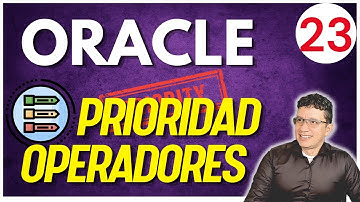 Prioridad de Operadores en SQL Para Todos 12c, 19c, 20c 21c Curso en Español