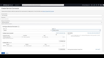 How to ingest OCI Service logs in Logging Analytics using Service Connectors