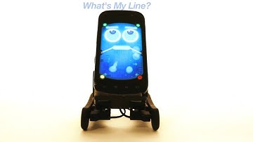 SMARTPHONE ROBOT Forgets Line - Funny Android | Iphone app Oddwerx Smart phone Robot oddworx