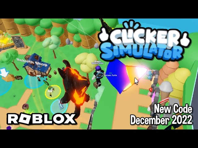 Roblox Clicker Simulator Codes (December 2022)