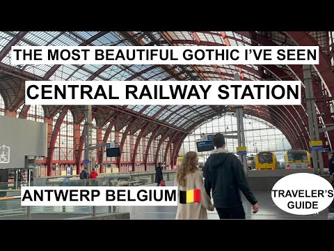 ANTWERP CENTRAL RAILWAY STATION BELGIUM