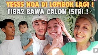 ISTRI BULE KAGET NOA KE LOMBOK TIBA2 BAWA CALON ISTRI !