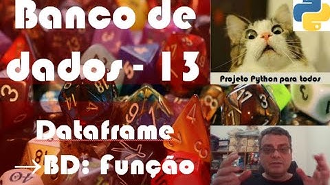 Módulo 11 - Aula 13: Função: de dataframe para tabela em SQLite 3