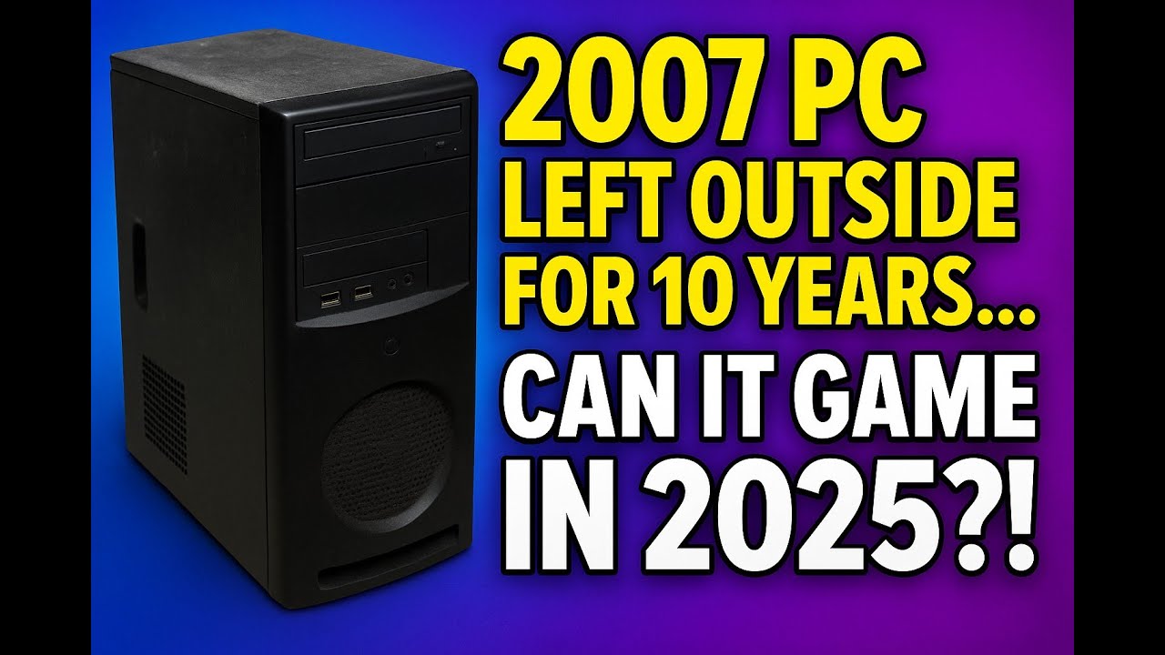 From Trash to Treasure: Rescuing a 2007 Retro Gaming PC - YouTube