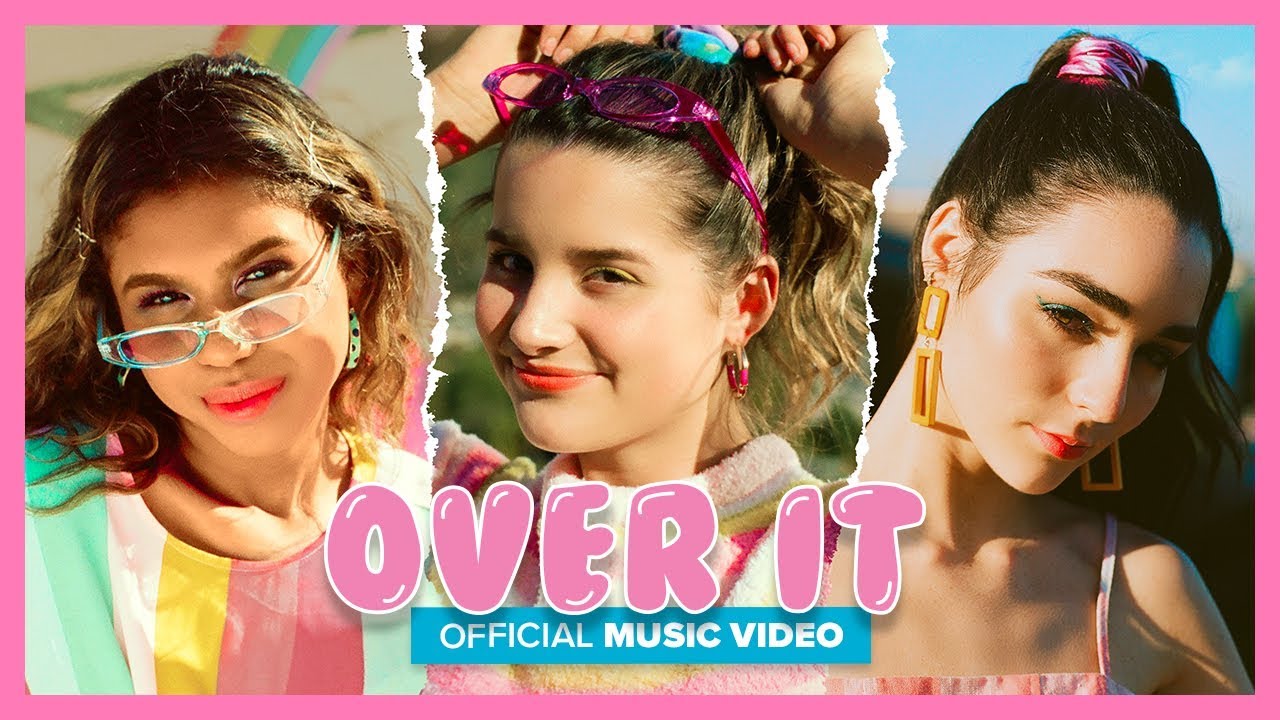 OVER IT  Annie LeBlanc Indiana Massara  Aliyah Moulden  Chicken Girls Music Video