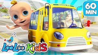 the wheels on the bus educational songs for children looloo kids