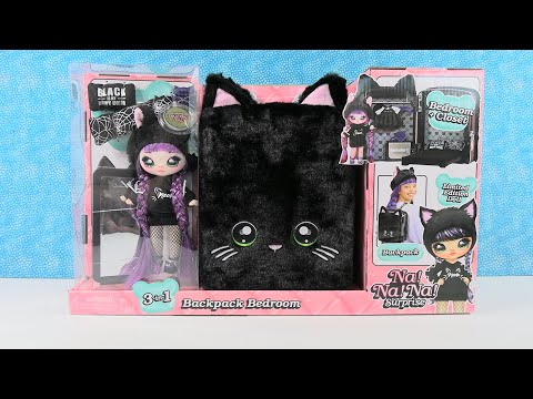 Na Na Na Surprise Backpack Bedroom Limited Edition Doll Playset | PSToyReviews