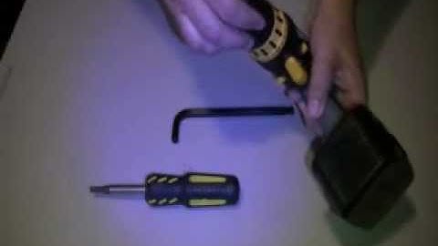 How To Remove A Chuck From A Panasonic 15.6 Volt Drill