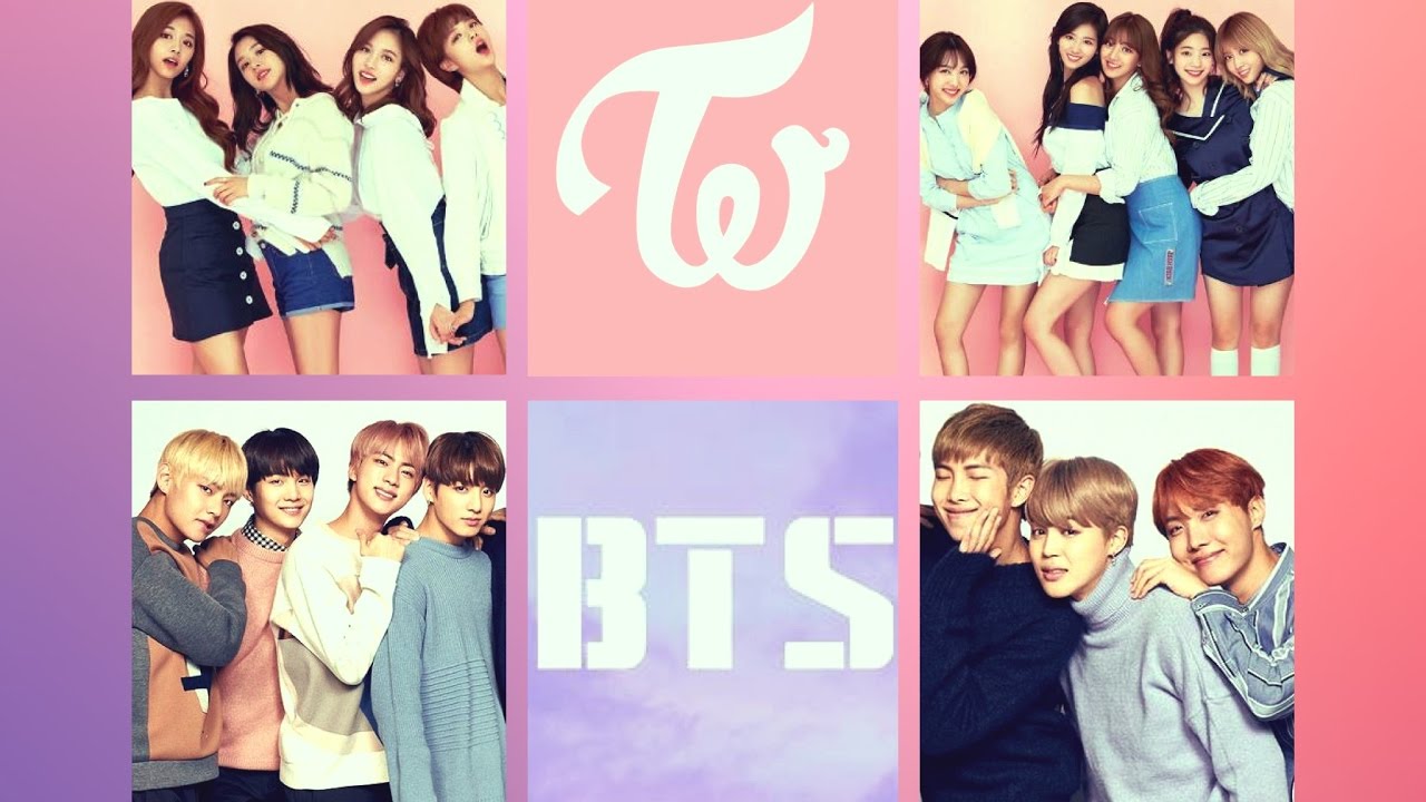 Resultado de imagem para BTS e Twice