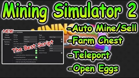 [🔥UPDATE🔥] Roblox Mining Simulator 2 Script #5 - Auto Mine | Advanced Auto Rebirthing & More 2022