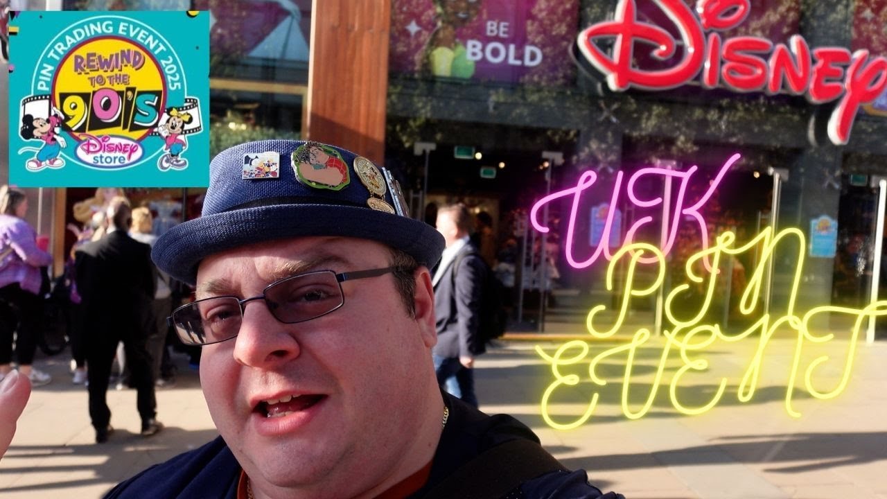 Disney Store UK Pin Trading event 2025 London