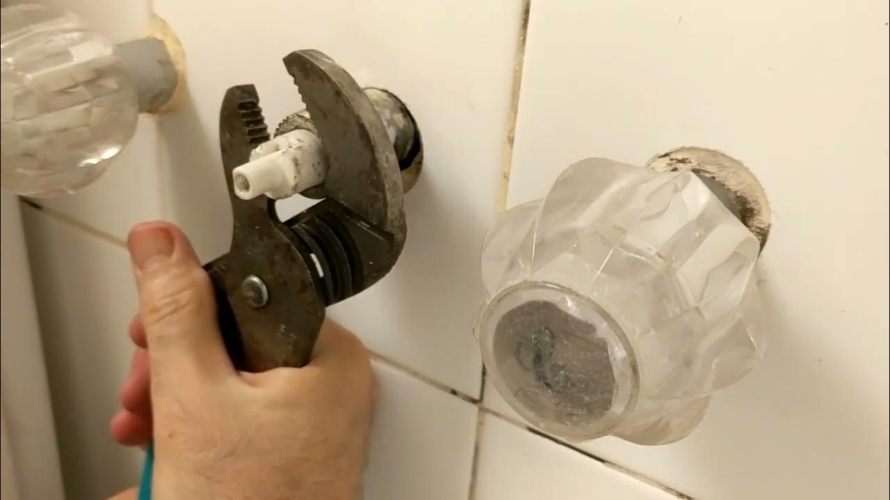 Delta diverter shower knob repair YouTube