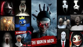 CAUGHT BATTLE SCARY RUN | EVIL NUN, GRANNY, JEFF THE KILLER, SLENDRINA | HORROR GAMES ENDINGS !🔥