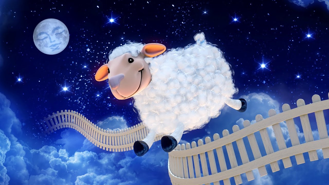 White Noise for Babies | Count The Sheep! (No Ads While Sleeping)