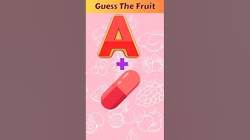 Guess The Fruit By Emoji 3🍇🍓🍉 #shorts #guesswithmind #puzzle #guesstheemoji  #riddle