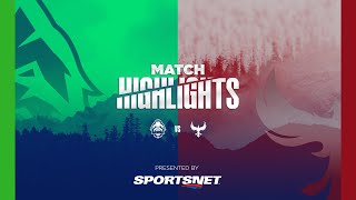 @vancouvertitans vs @atlantareign  | Midseason Madness - Match Highlights presented by @sportsnet