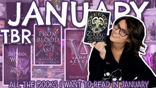 January TBR (2023) | Fantasy Romance & Readalong Announcements