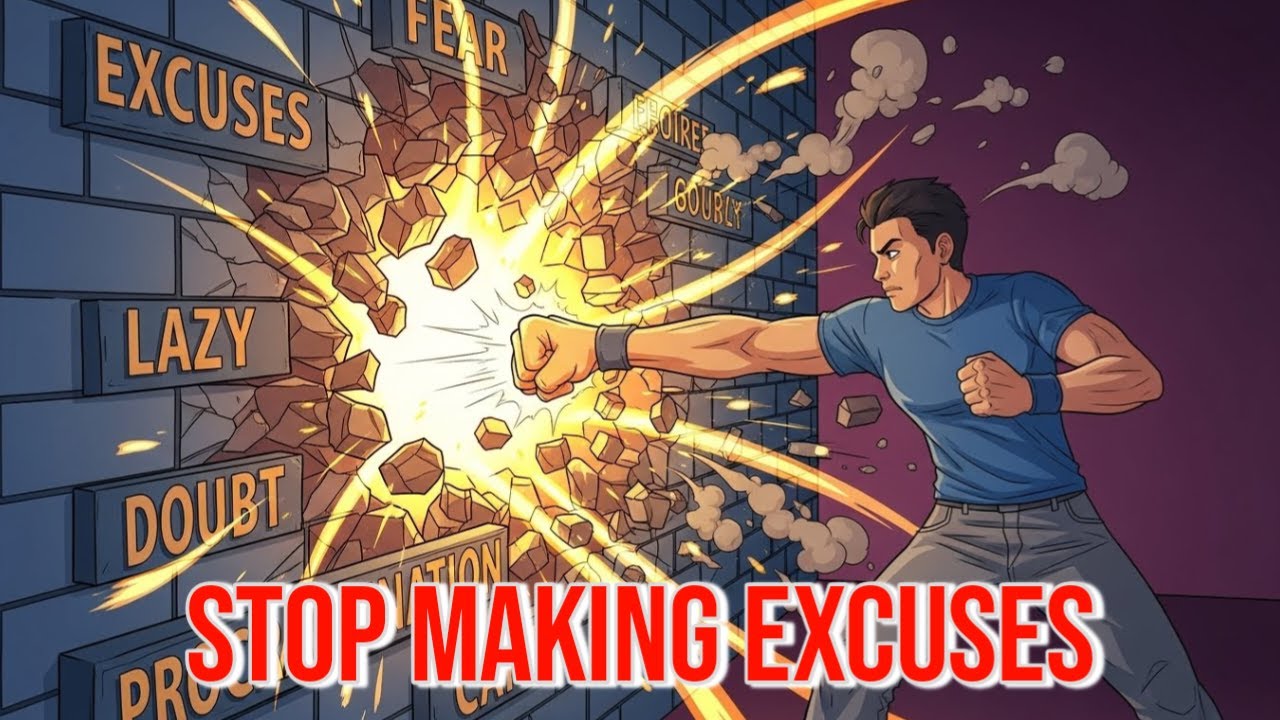 Stop Making Excuses | The Brutal Truth About Your Success | Motivational Story