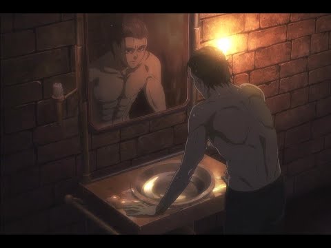 Eren Tatakae in front of mirror    | Attack On Titan Final | Shingeki No Kyojin | 進撃の巨人 |