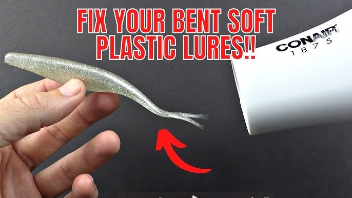 Easy Trick to Fix Warped Soft Plastics - Wired2Fish