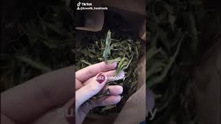 Hemp in resin