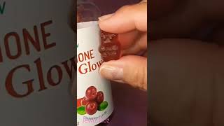 Cranberry Flavor Gummies Gummy Bears Glutathione Collagen Glow Organic Gummies