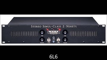 6L6 VS EL34(AND 6l6) in a Mesa Boogie 2:90 tube amp