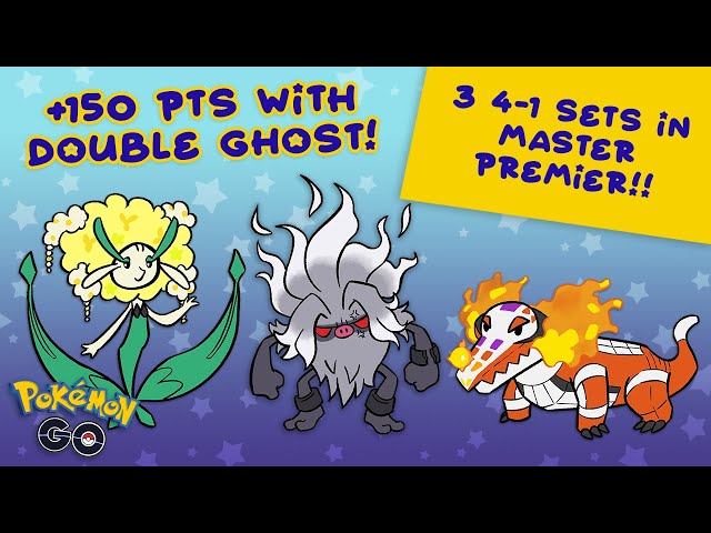 TRY THIS Double Ghost Team in Master Premier! Simple Strategy Explained - Pokémon GO Battle League class=