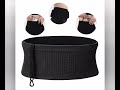 PALAY® Slim Running Belt Bag with Hook Elastic Open Waist Bag for Keep Phone, Keys, Earbuds, Waist.