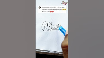 stylish name | Binita | sk cursive art | how to make a stylish name | stylish signature