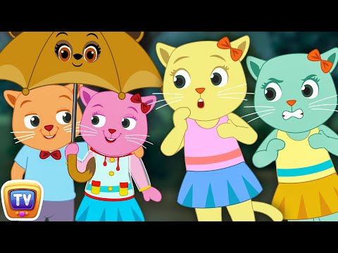 Kittens And Fake Rain Cutians Cartoon Comedy Show For Kids ChuChu TV Funny Videos 
