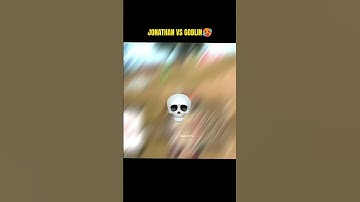 JONATHAN VS GOBLIN 🥵🔥 JONATHAN VS GOBLIN 1V1 😈🔥 @JONATHANGAMINGYT #shorts #jonathan #goblin #bgmi
