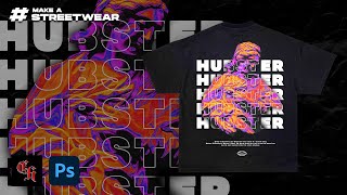 Cara membuat desain streetwear keren | TUTORIAL ADOBE PHOTOSHOP 2023