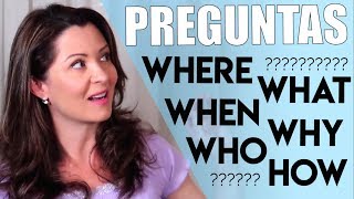 Preguntas Comunes Con WHAT, WHEN, WHERE, WHY, WHO, y HOW en INGLÉS | Elisa Valkyrie