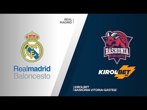 Real Madrid - KIROLBET Baskonia Vitoria-Gasteiz Highlights | EuroLeague, RS Round 23