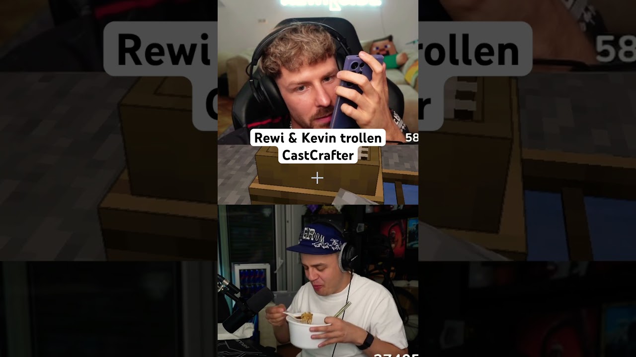 Wir trollen CastCrafter 😂 