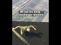 Impossible mission: being serious with bro in gta online #gtaonline