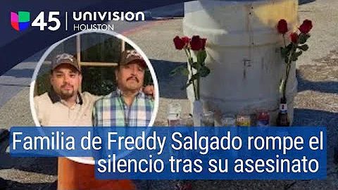 Familia de Freddy Salgado, el joven padre asesinad...