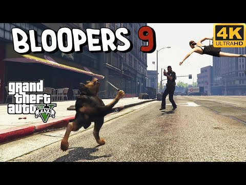 GTA V - Bloopers & Glitches 9 [Funny Moments]