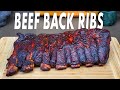 Beef Back Ribs Smoked On The Hunsaker Vortex Drum Smoker