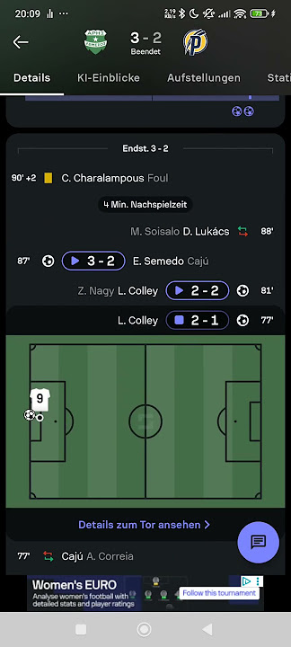 UEFA Conference League Qualifikation Aris gegen Akademia 3:2