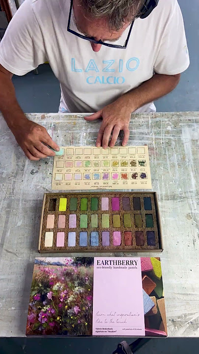 Soft Pastel Landscape | Earthberry Soft Pastels #art #pastels #softpastel