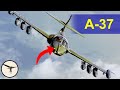 The world's smallest multi-engine combat airplane - Cessna A-37 Dragonfly